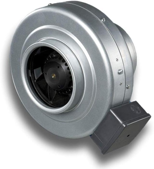 Radialventilator Industrieventilator Rohrventiltor Rohreinbau Wickelfalzrohr Lüfter Serie KVKMz System Ø 100