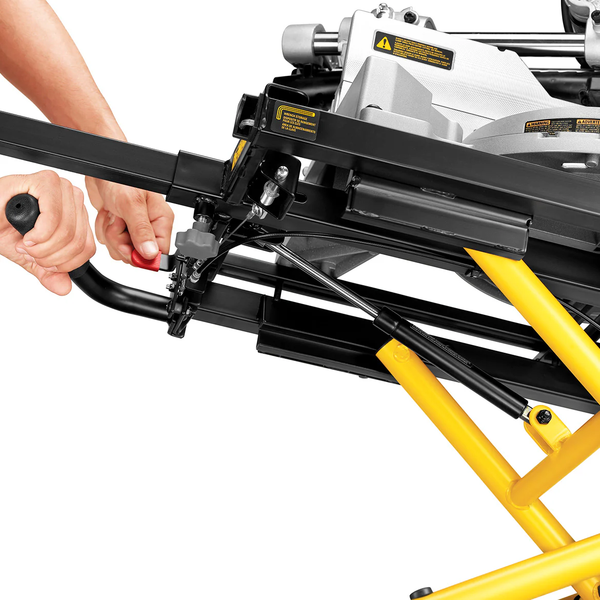 2025 DeWALT DWX726 Draagbare Miterzaagstandaard met Interne/Externe Voeding