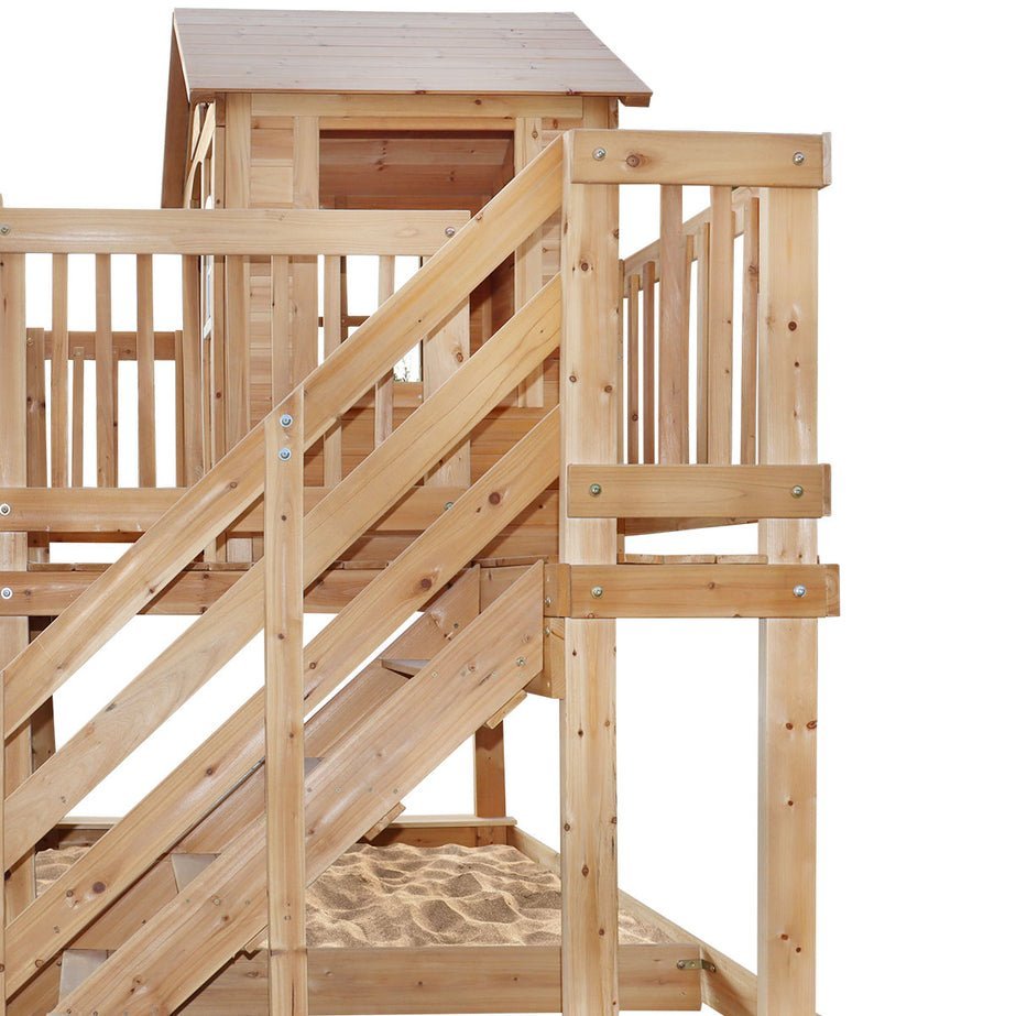 Lifespan Kids Silverton Cubby House with 1.8m Slide