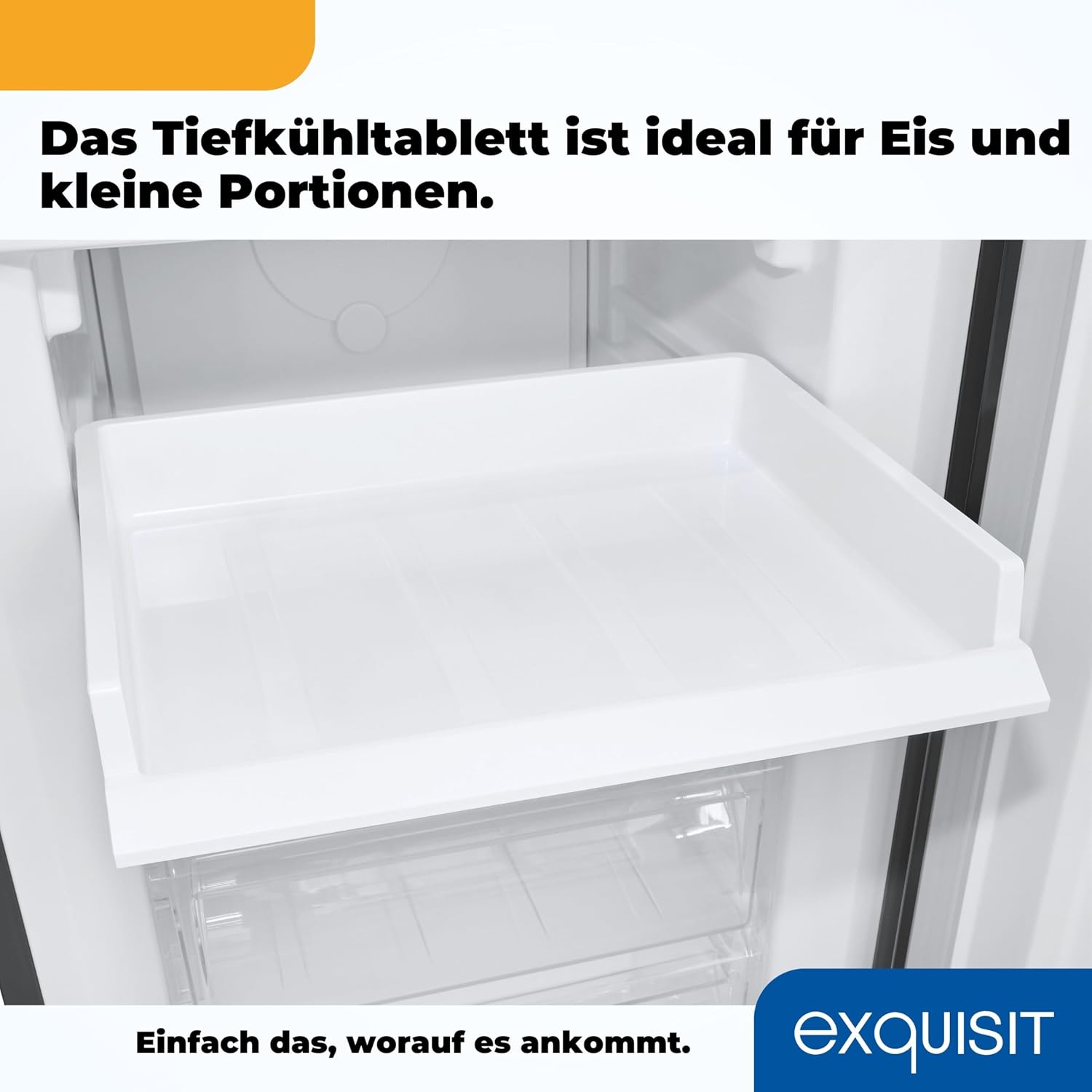 Exquisit Kühl-Gefrierkombination No-Frost 247 L, Freistehend, Inox-Look, 4-Sterne-Gefrierfach, Schnellgefrieren, LED, 39 dB(A), Energieklasse D