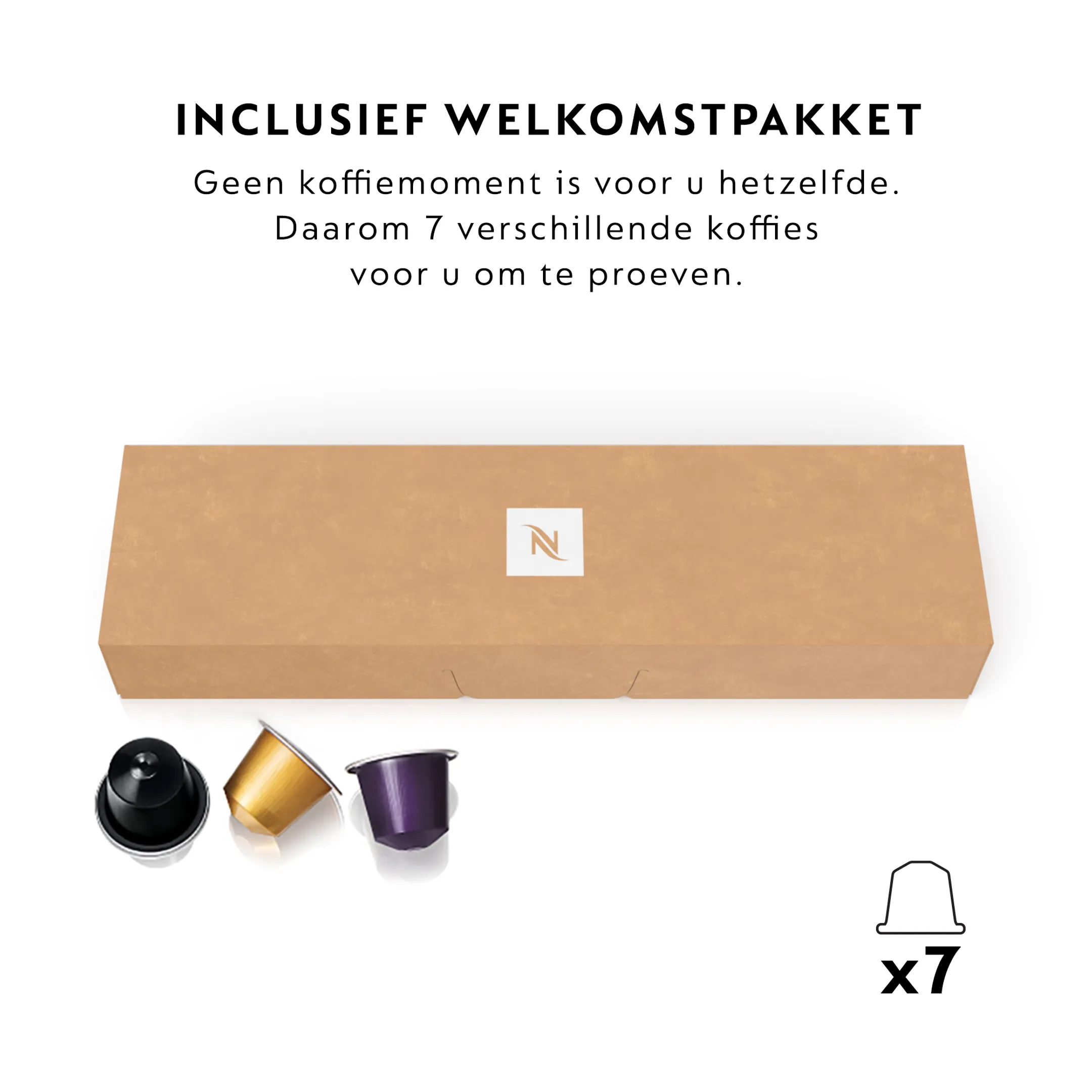 De'Longhi Nespresso Koffiemachine Pixie Silver