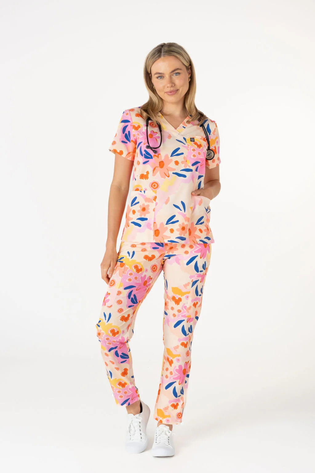 Spring Blooms Scrub Set