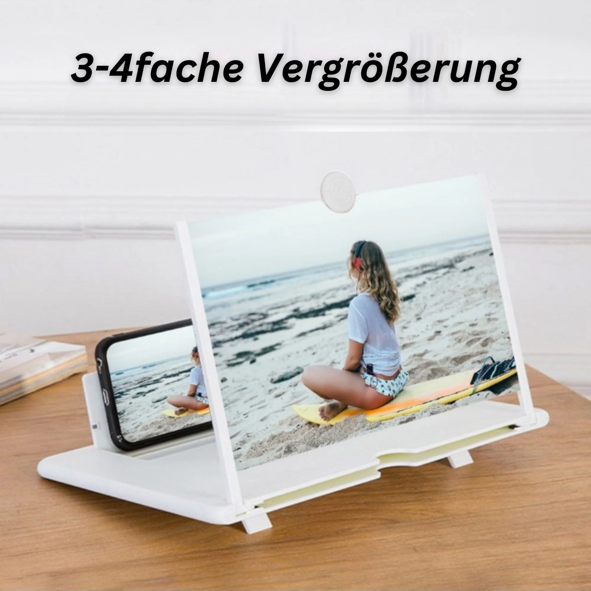 Bildschirmlupe für Smartphone für Videos und Kinoerlebnis zuhause