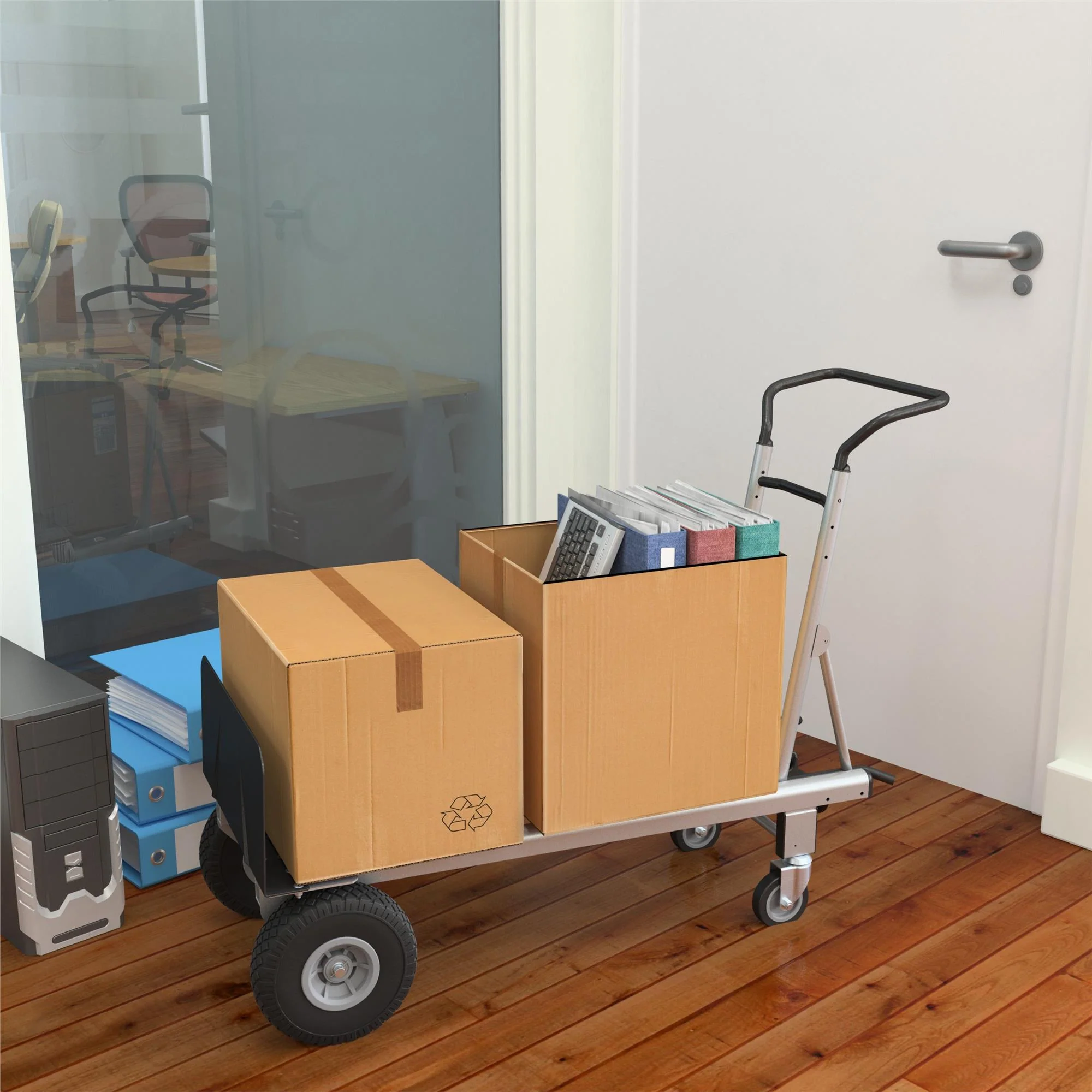 2-in-1 Hybride Steekwagen