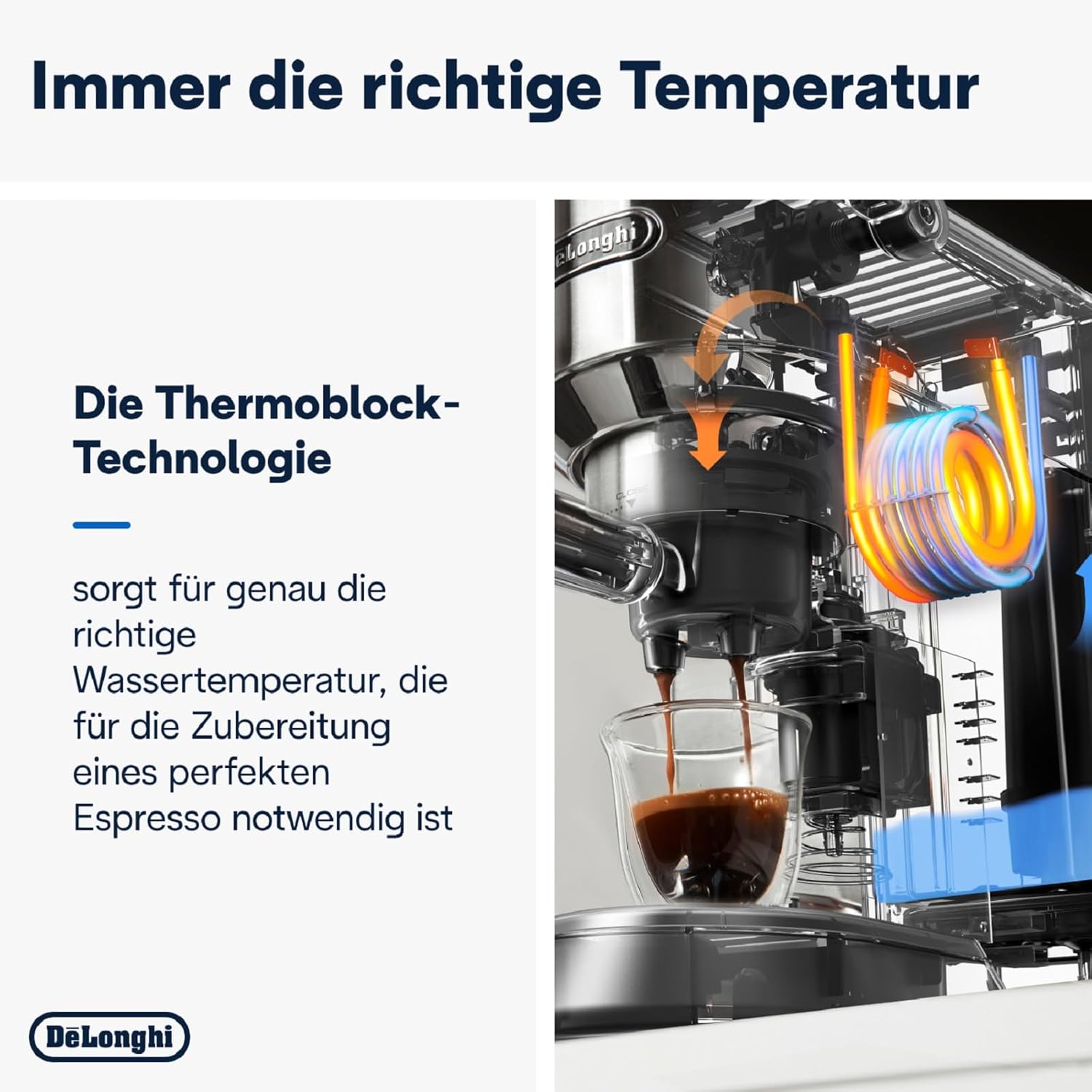 De'Longhi Dedica Style EC 685.M – Espresso Siebtrgermaschine, Espressomaschine mit professionellem Milchaufschumer, nur 15 cm breit, für Kaffeepulver oder ESE Pads, 1 l Wassertank, silber