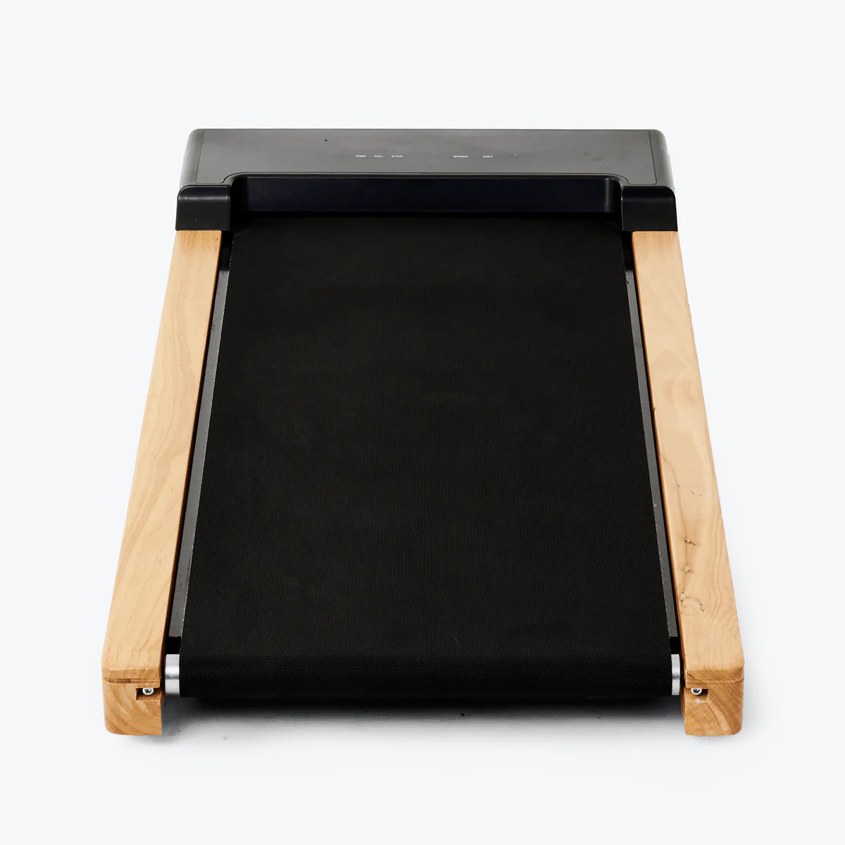 2025 Elegante Houten Onderbureau Wandelmat �C Compact, Stille Motor van 1,68 HP, 12 Trainingsprogramma��s, Bluetooth en Afstandsbediening
