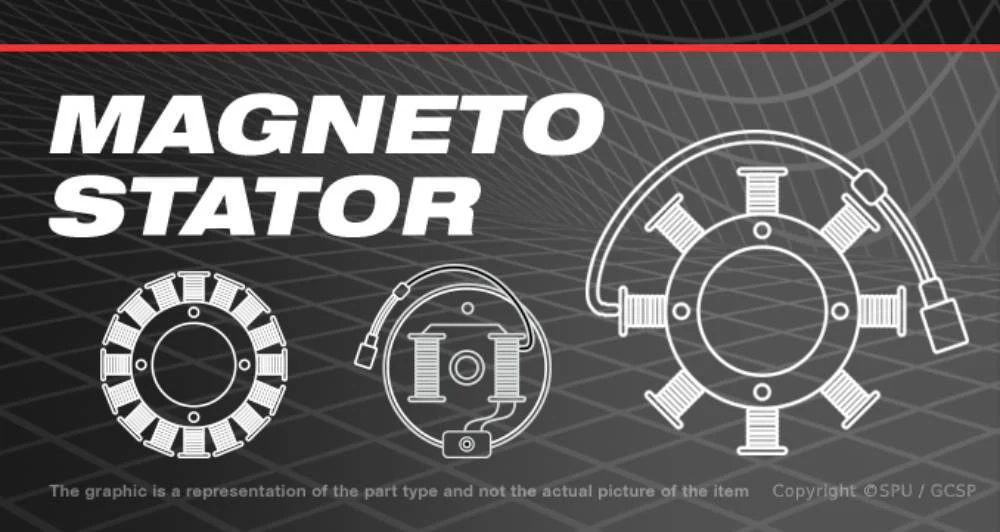 Alternator Stator For Husqvarna YTH18542 Lawn Tractors 18.5HP