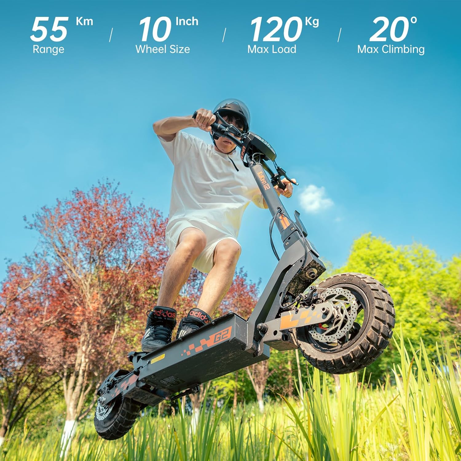 Kukirin G2 E Scooter 55 Km Reichweite Elektro Roller Elektroroller Elektro Scooter 10