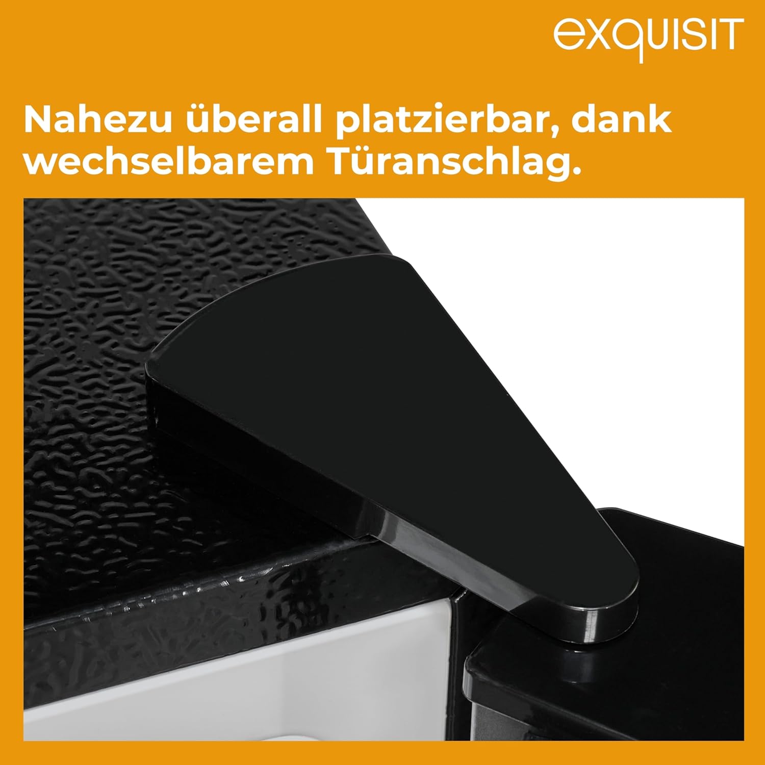 Exquisit Kühl-Gefrierkombination No Frost 193 l – KGC5195 | No-Frost, LED, elektronische Temperaturregelung, Inoxlook, 160 x 51 x 61 cm, Energieklasse E