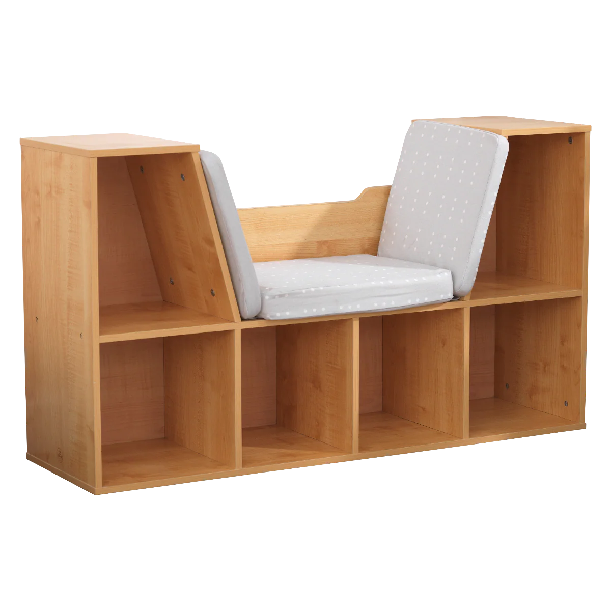 Boekenkast met leeshoek - Natuurlijk