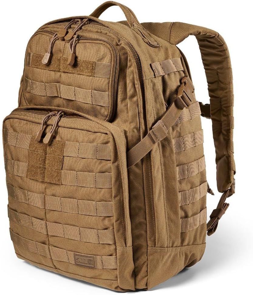 5.11 Taktischer Rucksack, RUSH 24 2.0 Militär Survival Molle Rucksack mit Laptopfach, 37L, Style 56563ABR/56564ABR