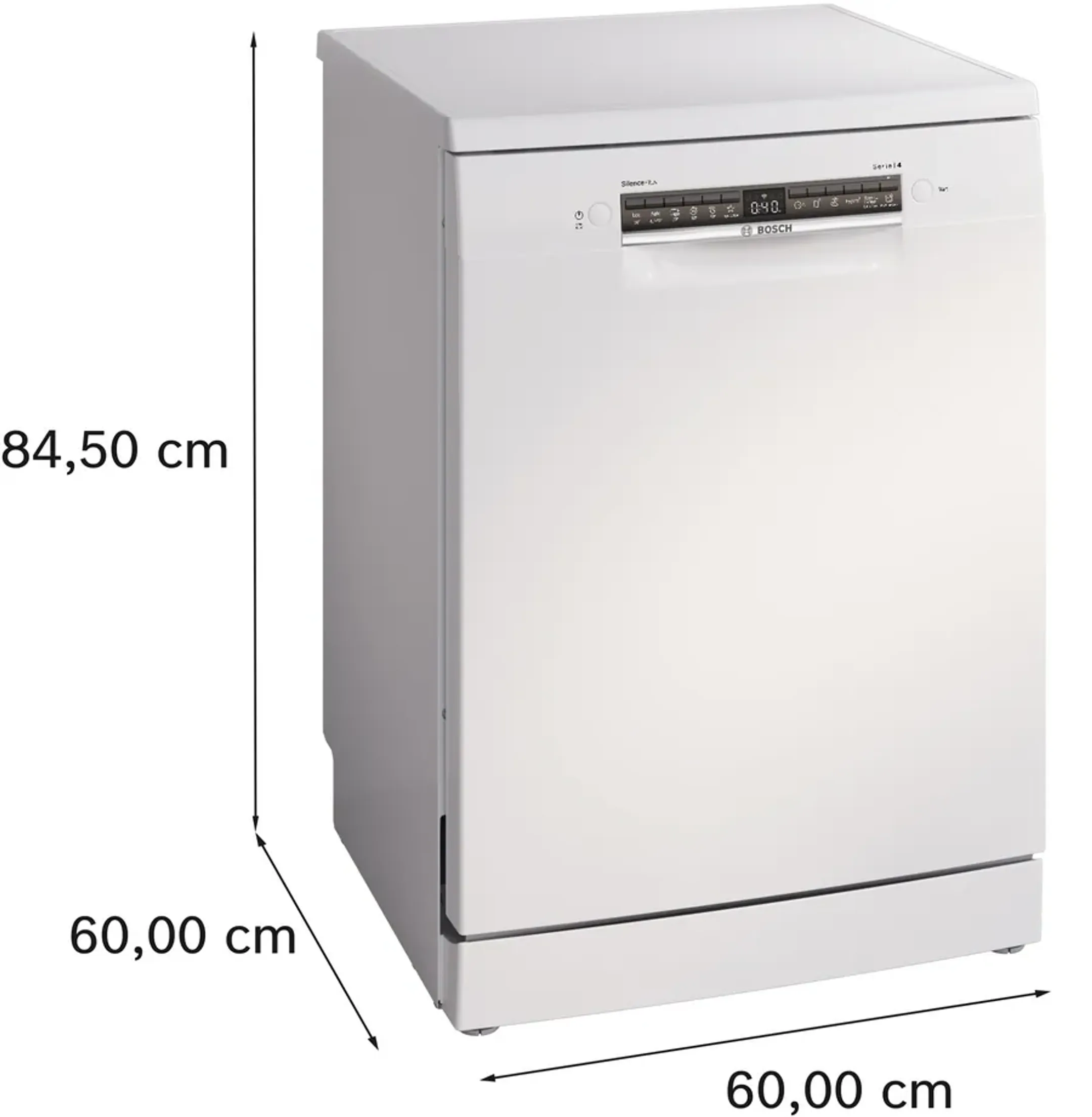 Bosch Vaatwasser SMS4EVW09E Serie 4 Home Connect