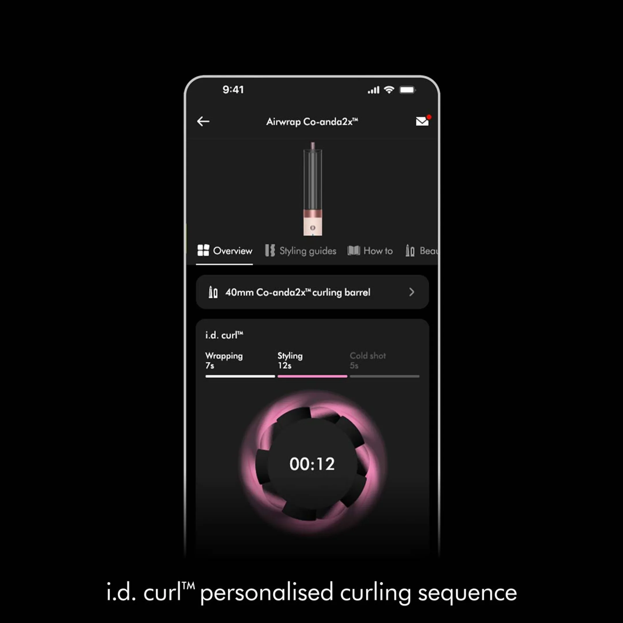 Dyson Airwrap Co-anda2x Curl + Coily Red Velvet - Limited Edition