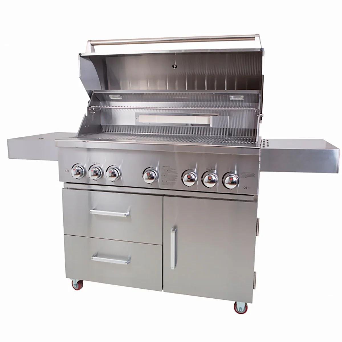 KOBE Gasbarbecue PROFESSIONAL 5+2, 176,7x69x128,5cm