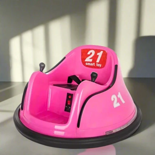 Kids Waltzer 12V Electric Ride On Car With parental controller and self drive - Pink