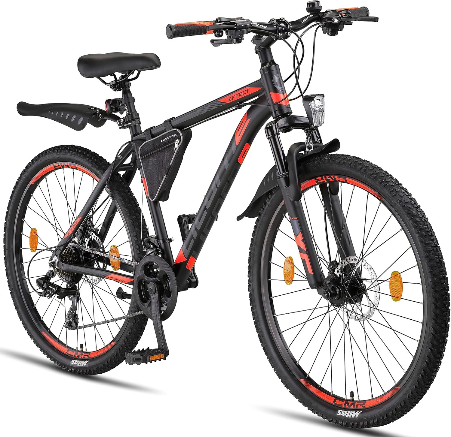 Licorne Bike Effect Premium Mountainbike Aluminium Discbremse Jungen Mädchen 21 Gang