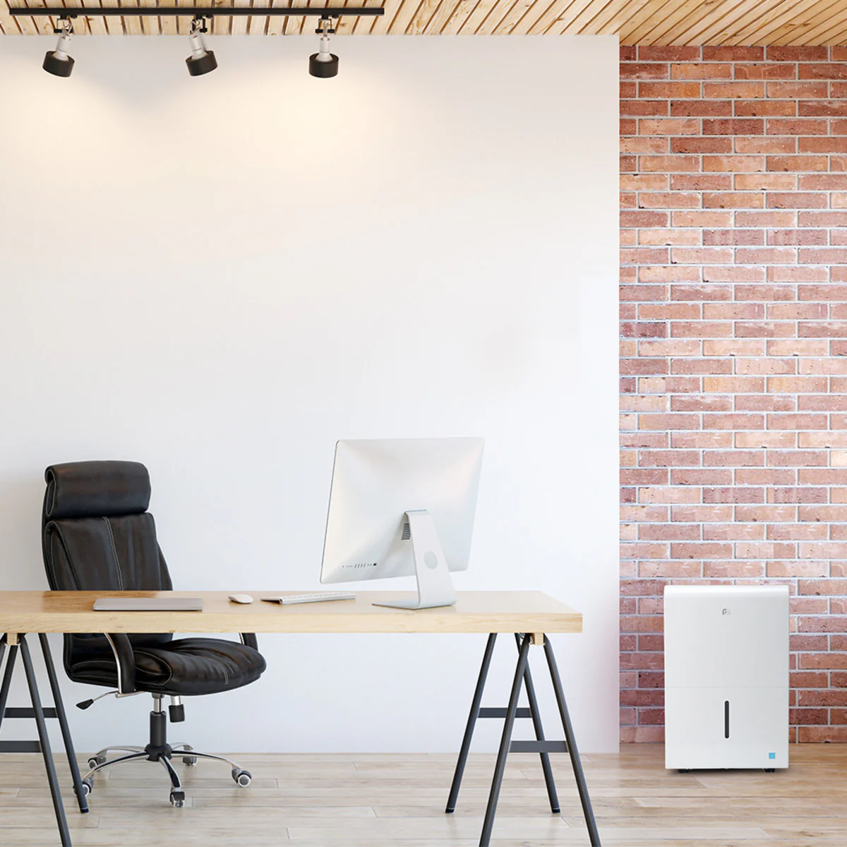 50-Pint ENERGY STAR Luchtontvochtiger met continue afvoer, ultrastille werking �C ideaal voor grote ruimtes en kelders