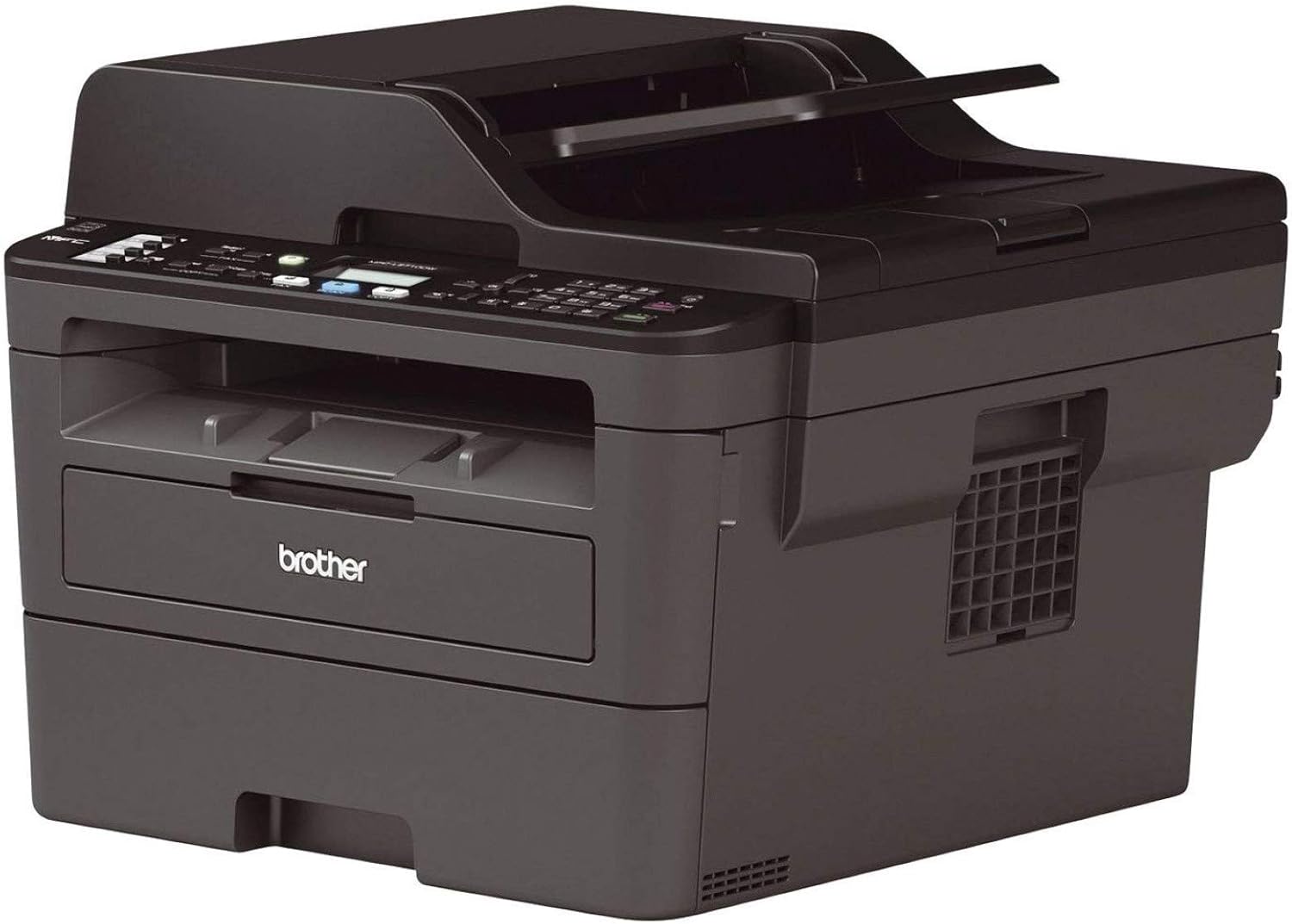 Brother MFC-L2835DW | 4-in-1-Multifunktionsdrucker (Drucken/Scan/Kopieren/Faxen) Laserdrucker Monochrom – WLAN & Ethernet – Dokumentenzuführung (ADF) für 50 Blatt – Druckgeschwindigkeit von 32 Seiten