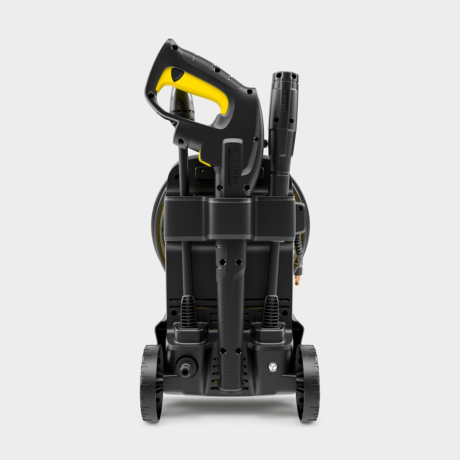 Krcher Hochdruckreiniger K 5 Compact, Druck: max. 145 bar, Durchfluss: max. 500 l/h, Flchenleistung: 40 m/h, Wasserfilter, Gewicht: 12 kg, Hochdruckschlauch und -pistole, Dreckfrser, Strahlrohr