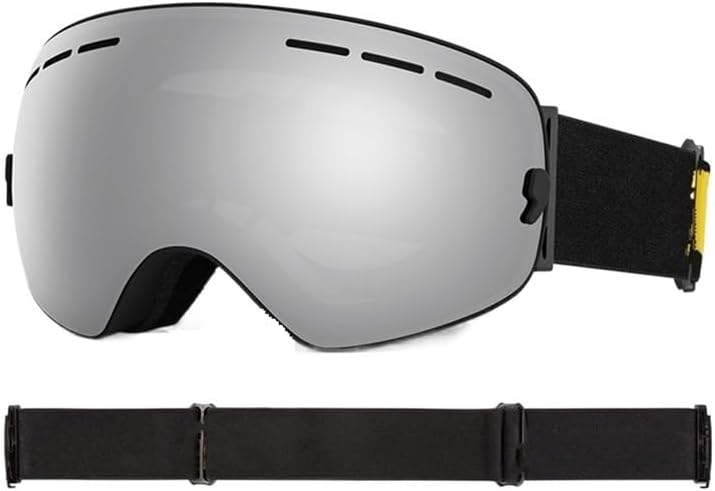 Motorradbrille zum Skifahren UV400-Schutz Skifahren Schneebrille Skibrille Herren Damen Snowboardbrille Brille Antibeschlag-Skimaske Reitbrille (Farbe: 14) (R)