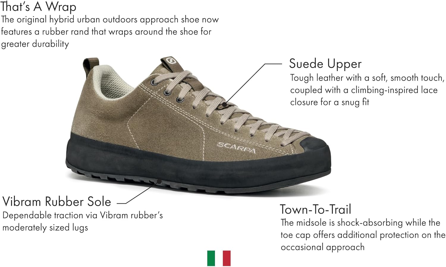 Scarpa Mojito Wrap Schuhe Freizeitschuhe Outdoor-Schuhe