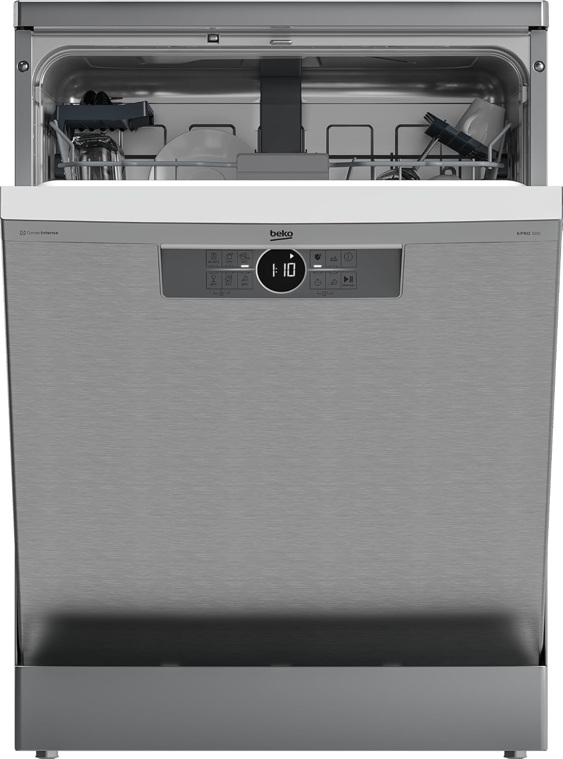 Beko BDFN26420W b300 freistehender Geschirrspüler, unterbaufhig, Platz für 14 Magedecke, Pro  Inverter Motor, TrayWash, HygieneIntense, 6 Programme, WaterSafe+, Wei