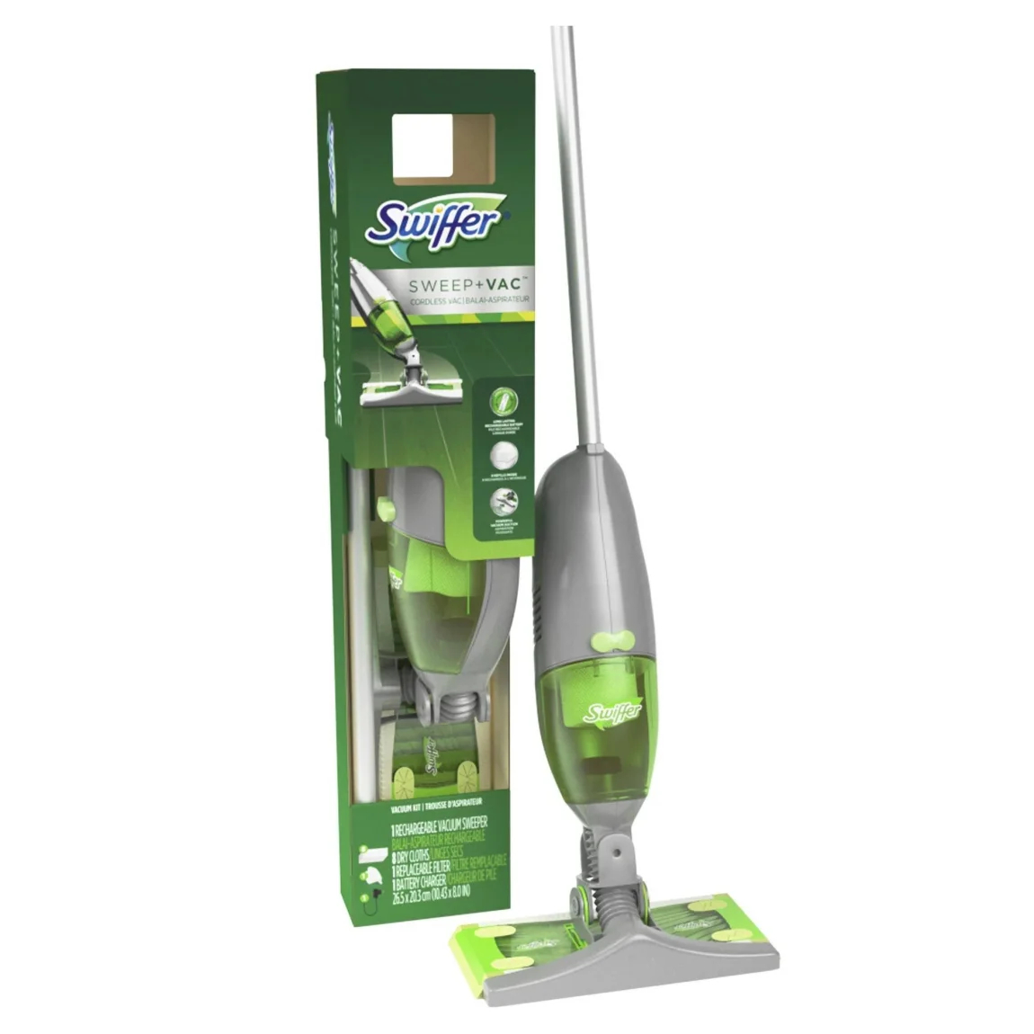 Swiffer Vacuum Kit. Sweep + Vac. Cordless