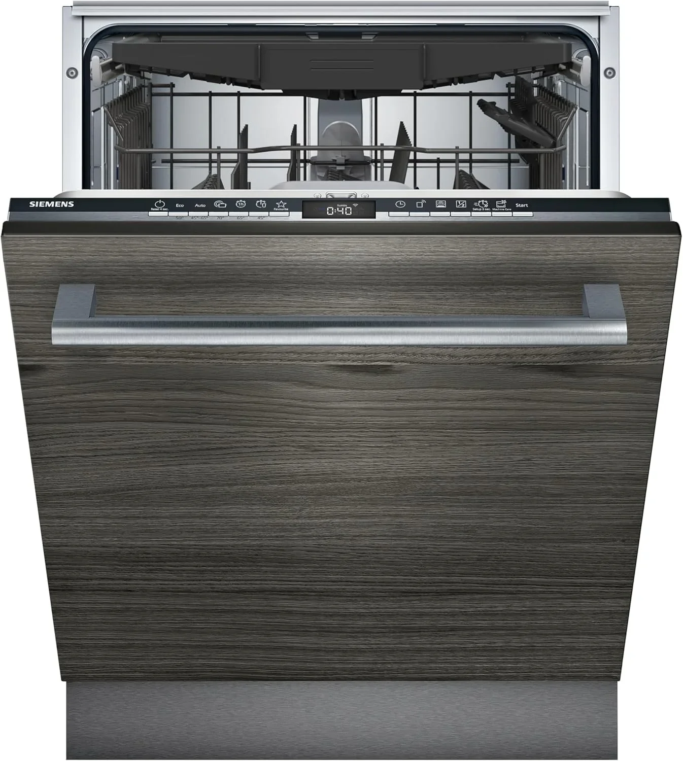 Siemens SN63EX14VE, iQ300 Smarter Geschirrsp��ler, Vollintegrierte Sp��lmaschine mit Besteckschublade, 60 cm, Auto T��r?ffnung dank autoOpen dry, Besonders leise durch iQdrive-Motor, infoLight aquaStop