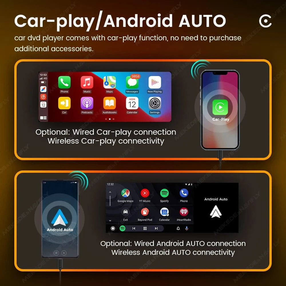 Car Stereo ¨C CarPlay & Android Auto Multimedia MP5 Player