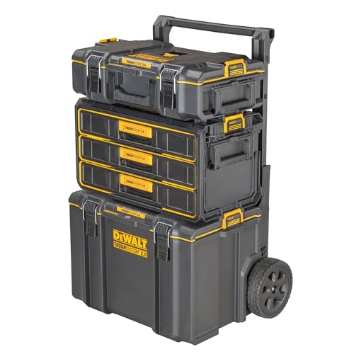 Dewalt Dwst08330 1 Unità 3 Cassetti, 3 Cassett Profondi in ABS, Compatibile con Moduli Tough System 2.0 e 1.0 : Amazon.it: Fai da te