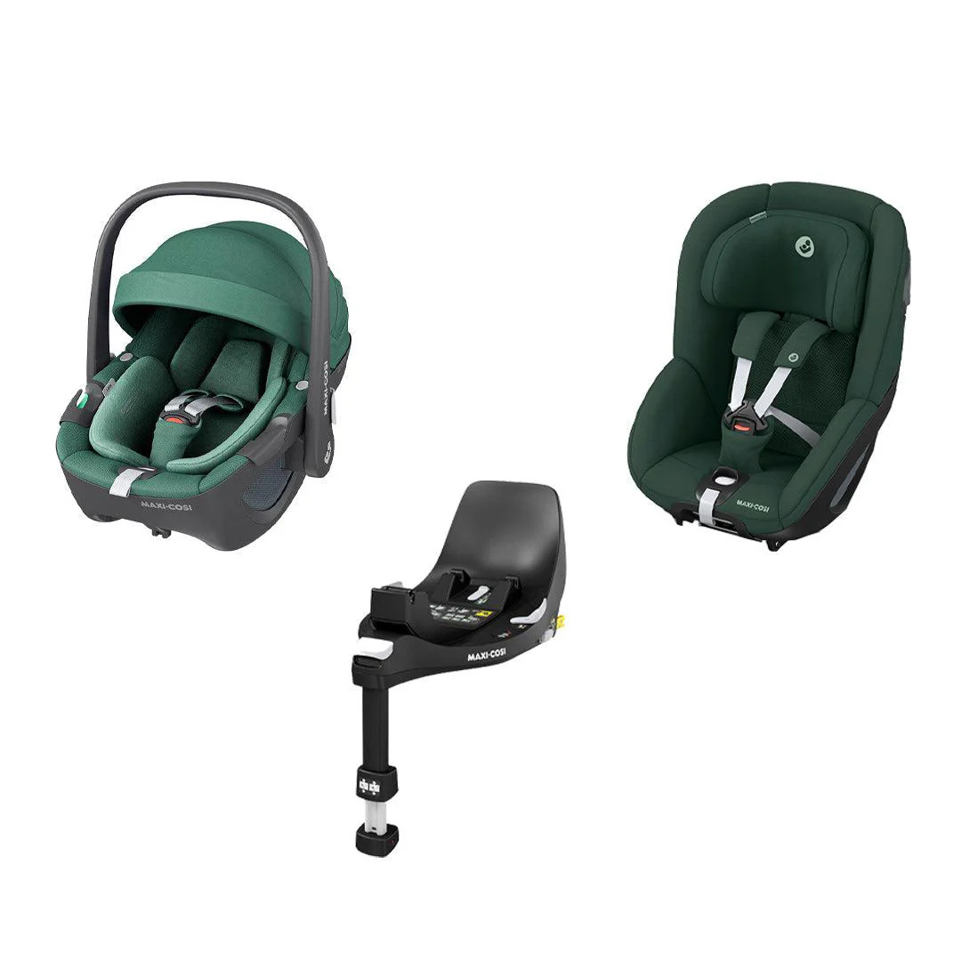 Maxi-Cosi 360 Family Kit Autostoel Bundel ?C Essential Collectie