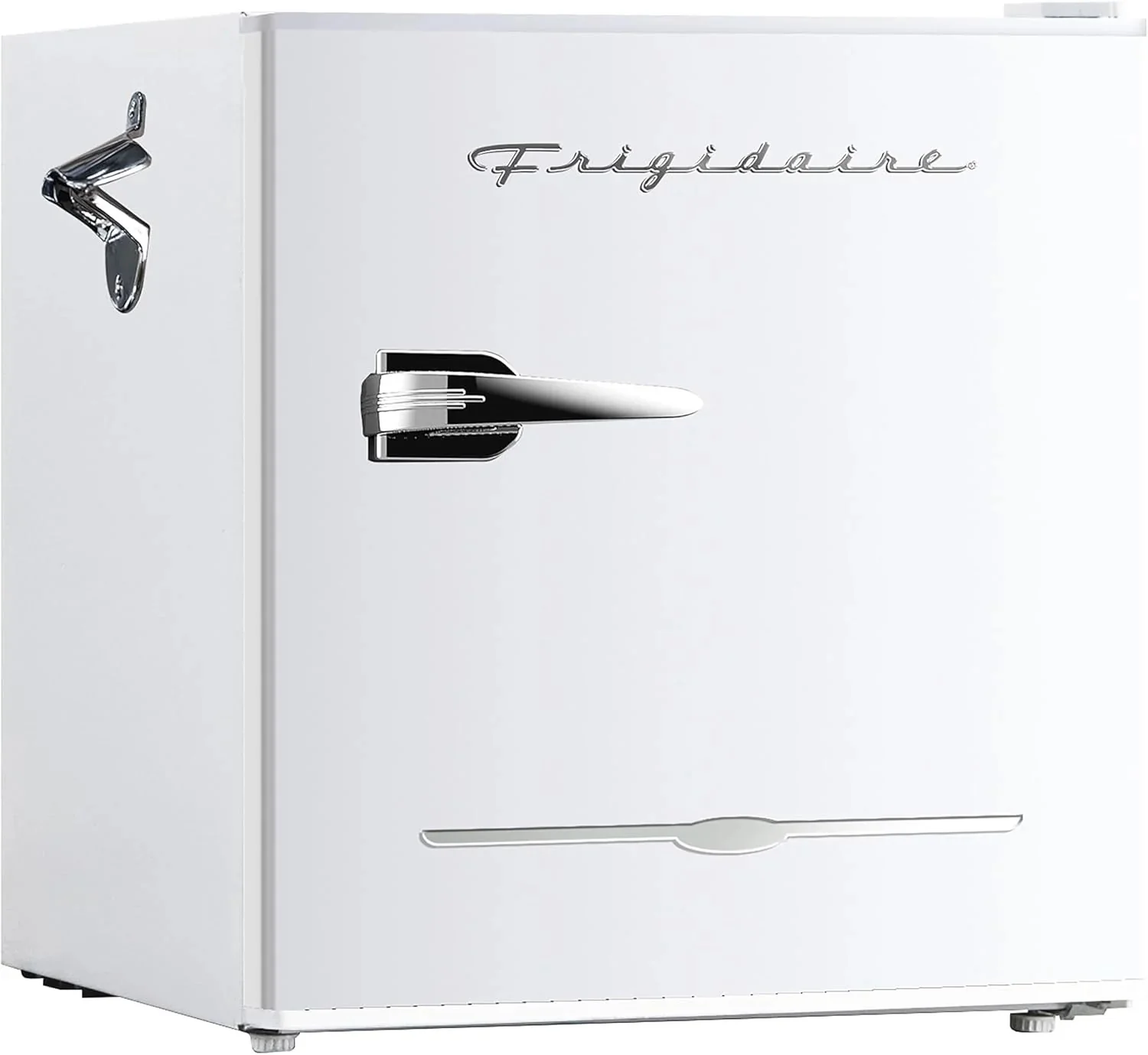 Frigidaire EFR176 Retro Compact Fridge with Chiller Mini Refrigerator with Built-in Bottle Opener for Office, Bedroom, Dorm Room or Cabin, 1.6 cu ft 16