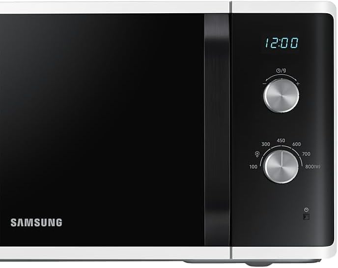 MW3500 Mikrowelle MS23K3614AW/EG / 800 W / 23 L Garraum / 48, 9 cm Breite / Kratzfester Keramik-Emaille-Innenraum / 6 Leistungsstufen / Wei