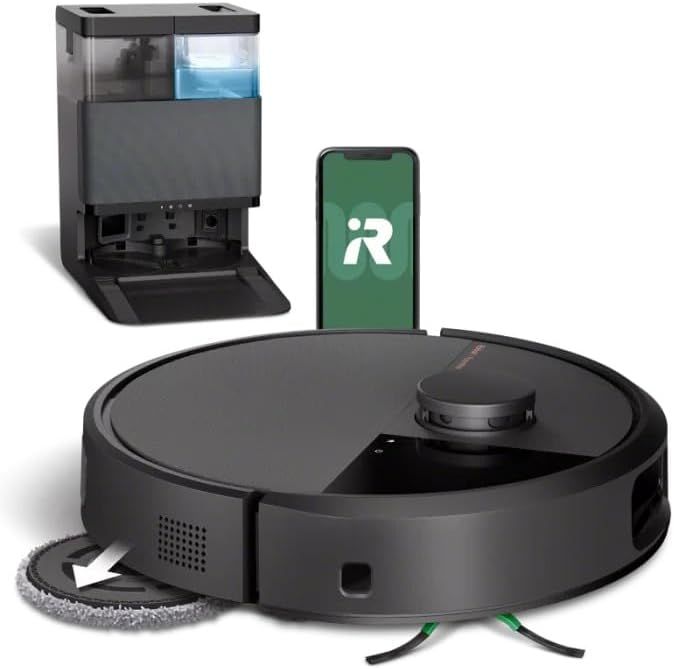 iRobot Roomba Combo Plus 508 Vacuum and Mop with AutoWash Dock �C Dual Mop Pads, 4-Stage Cleaning, Smart Mapping, Self-Emptying