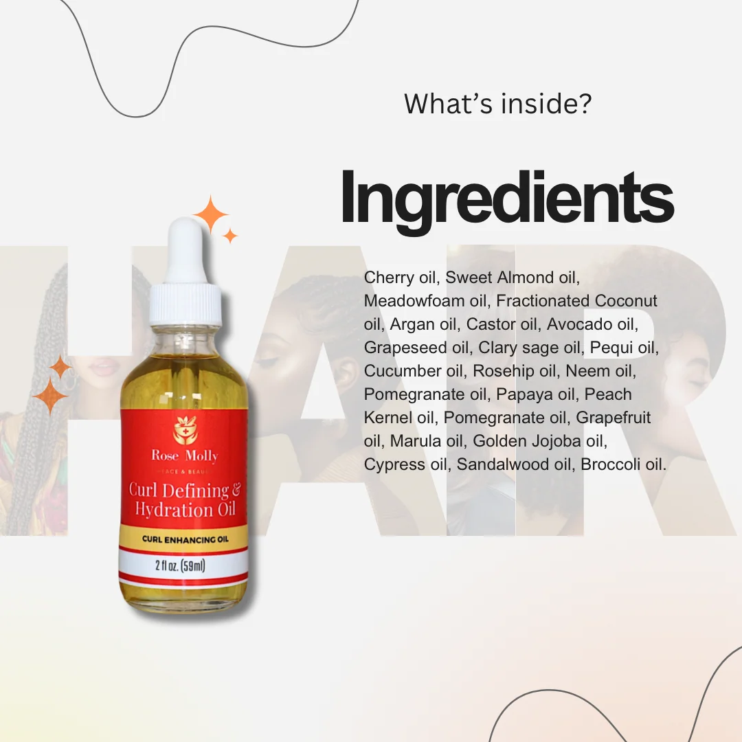 Curl Defining & Hydration Oil
