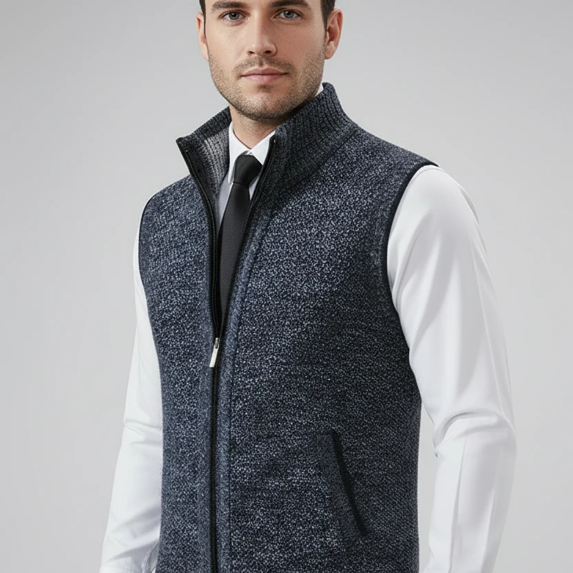 Elegante Herrenweste aus hochwertigem Material f��r formelle und l?ssige Anl?sse