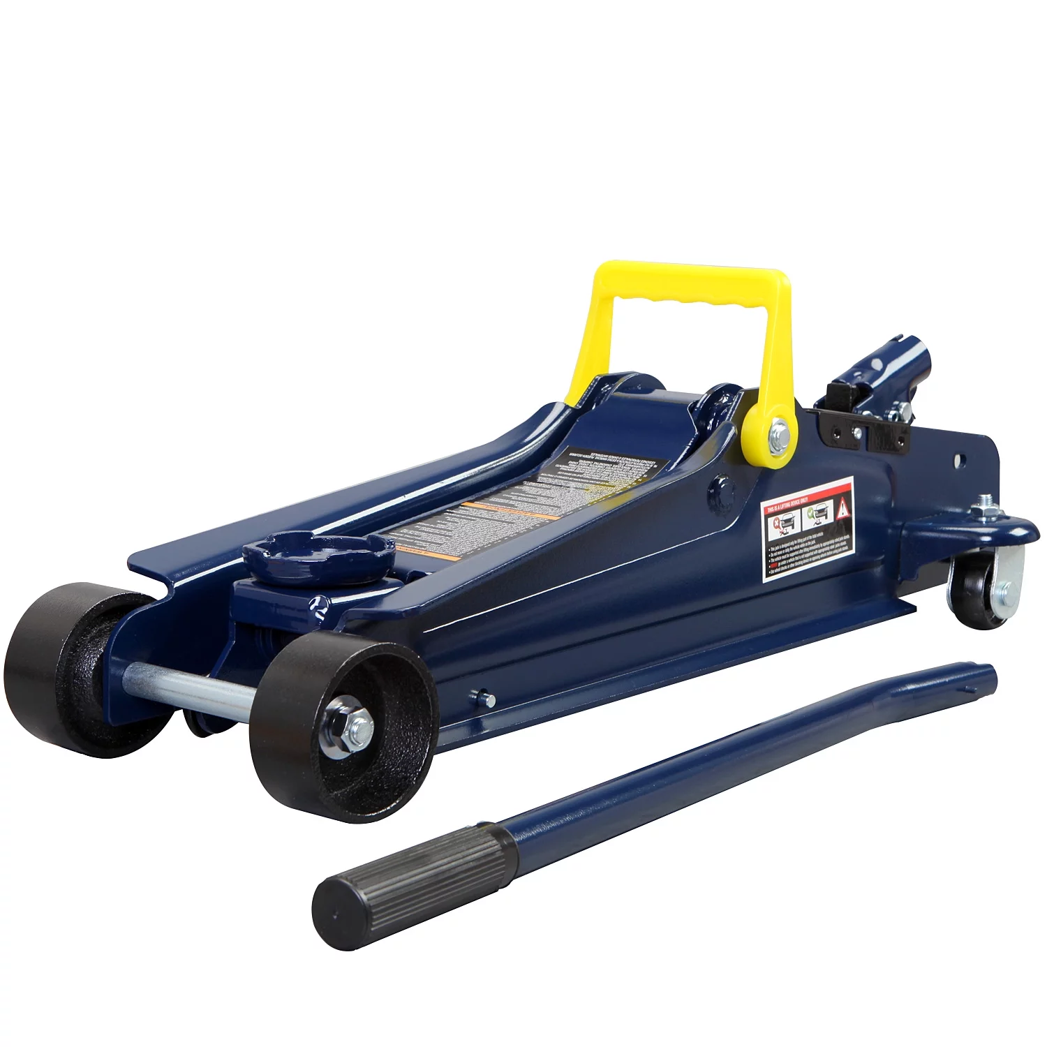 2025 Lage Profiel Hydraulische Trolley Jacks TCE van 2,5 Ton met Dubbel Pomp voor Snelle Verhoging, Blauw, Model W8255U