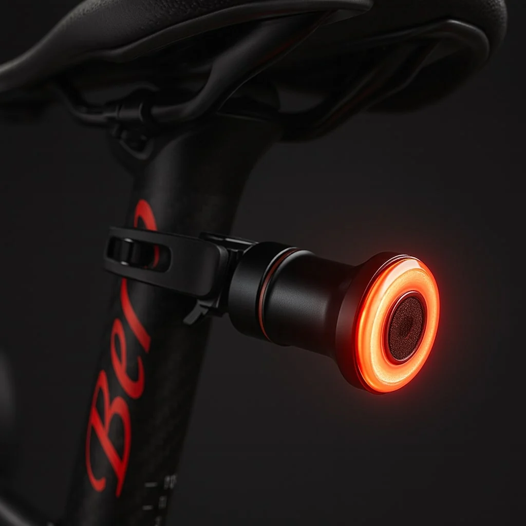 Fahrrad Rücklicht mit 6 Modi und Akku für Rennrad und Alltag