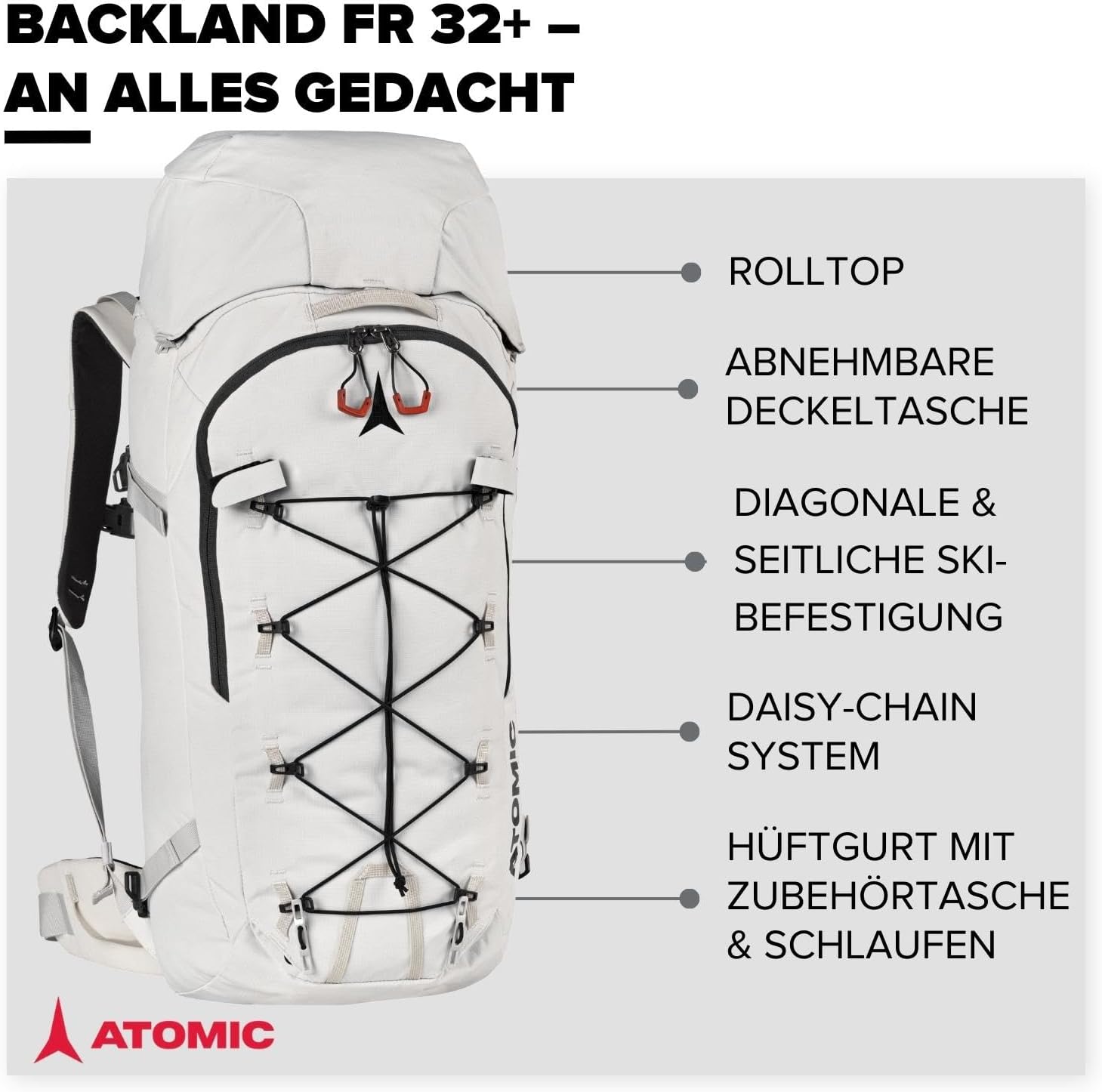 ATOMIC Unisex Backland Fr 32+ Rucksack