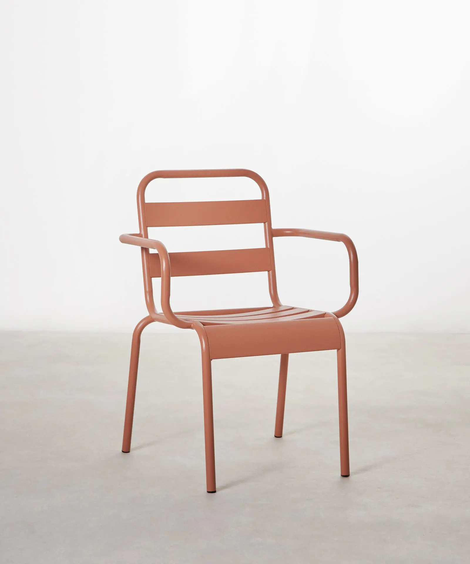 Silla de Metal con Reposabrazos Bora Arms