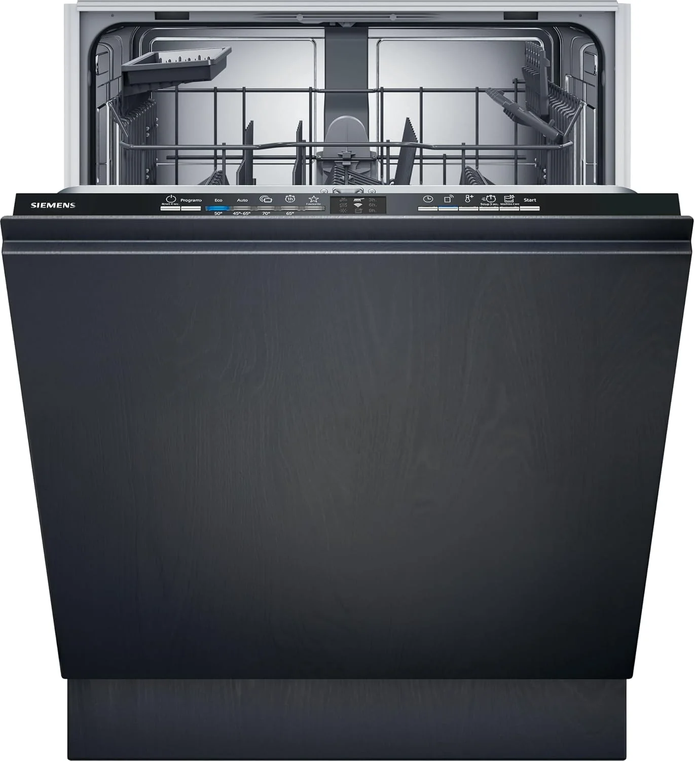 Siemens SN63EX06VE, iQ300 Smarter Geschirrspüler, Vollintegrierte Spülmaschine, 60 cm, Besteckschublade, Extra leise, varioSpeed, Automatische Türöffnung, Dreifach rackMatic, infoLight, intesiveZone