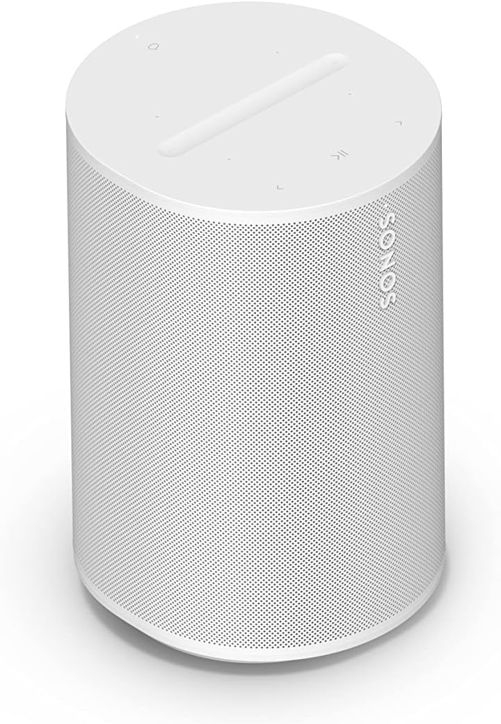 Sonos Era 100 | Inteligentny głośnik z Wi-Fi, Bluetooth, Amazon Alexą - Biały