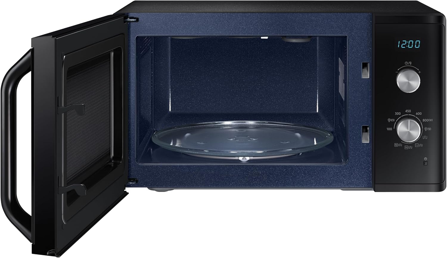 Samsung Microwave with Grill 23L 800W TDS System Black MG23K3614AK/E1