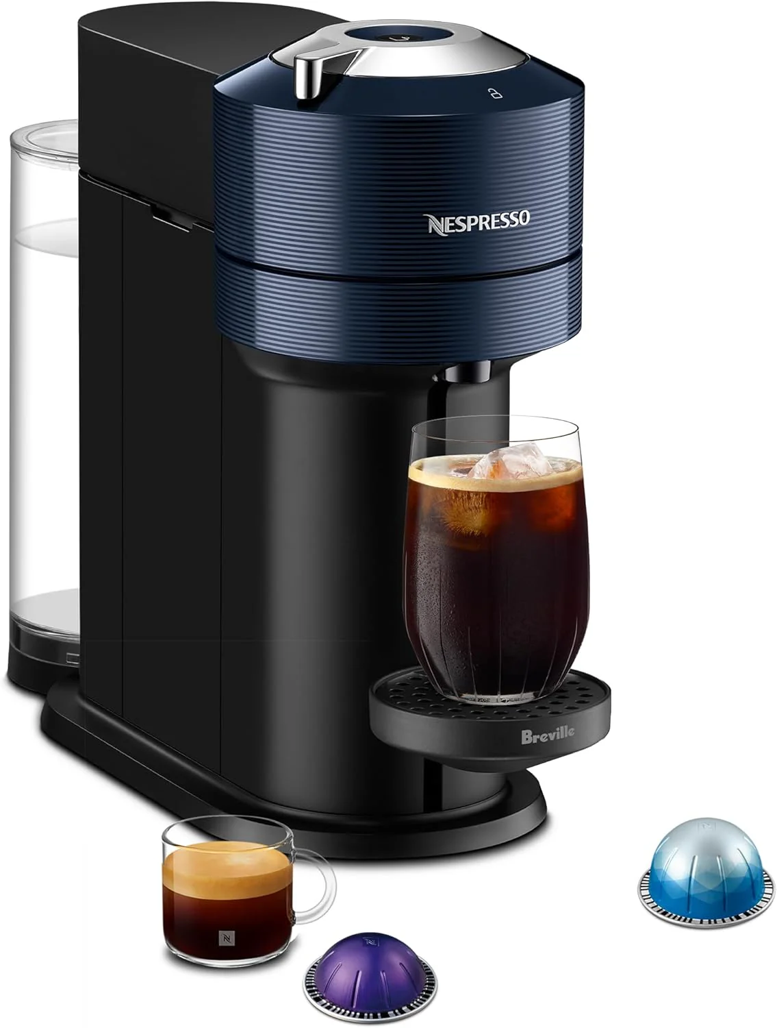Nespresso Vertuo Next Coffee and Espresso Maker by Breville, with Aeroccino Milk Frother