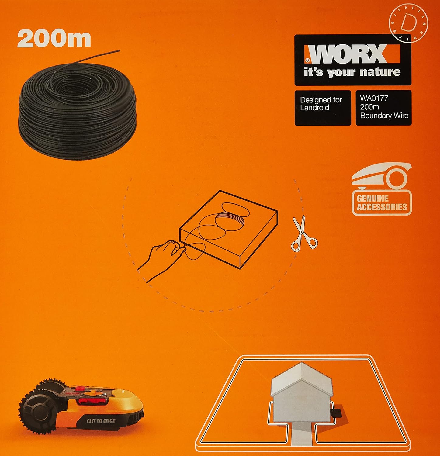 WORX WA0810 Garage für Mhroboter – Klappbare berdachung für alle Landroid S, M und L Modelle (nicht für VISION) - Schutz vor Wind, Laub, Niederschlag & Sonneneinstrahlung - einfacher Aufbau