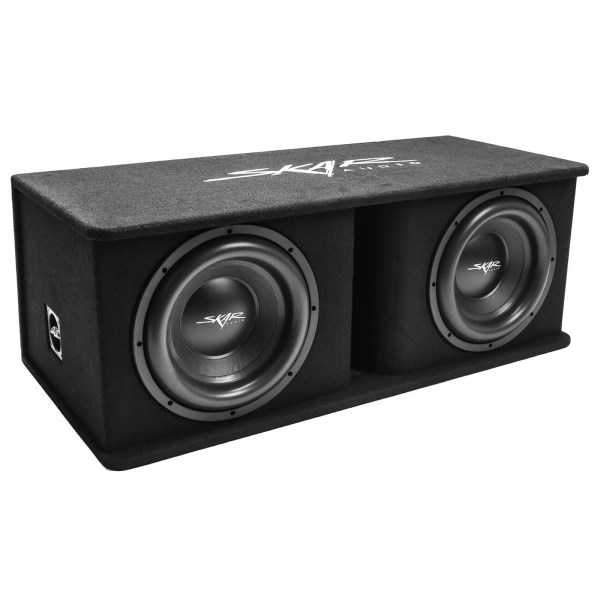 Skar Audio Dual 12 2400W Loaded SDR Series Vented Subwoofer Enclosure | SDR-2X12D4