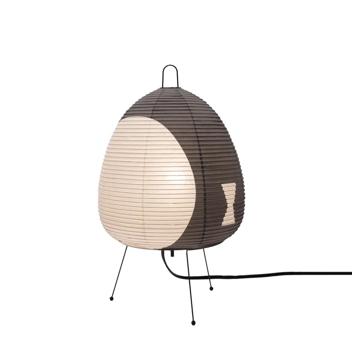 Japanische Retro-Tischlampe aus Reispapier