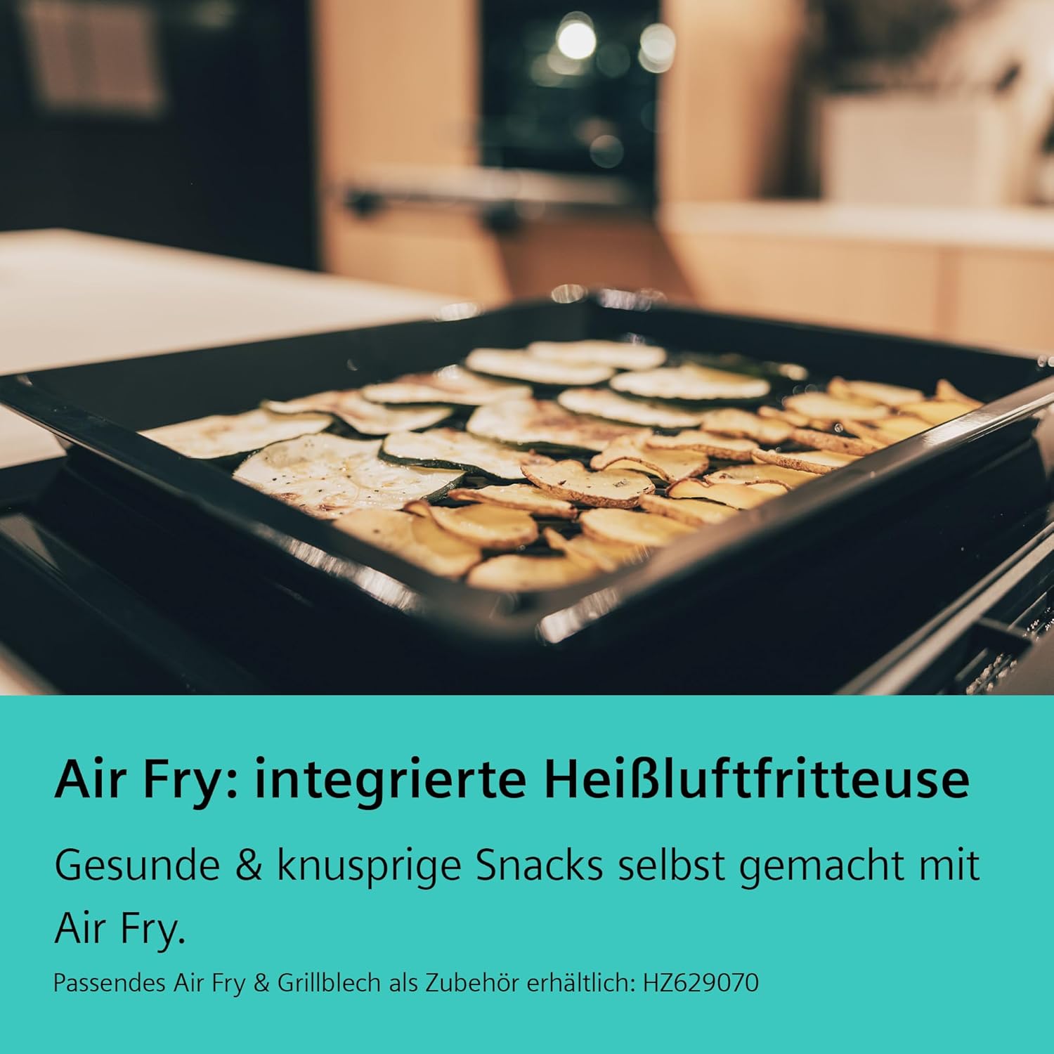 Siemens HB578GBS3, iQ500, Einbau-Backofen 60 x 60 cm, activeClean Pyrolyse Selbstreinung, TFT-Display, 3D Heißluft, Schnellaufheizung, cookControl40 Automatikprogramme, softMove, Edelstahl