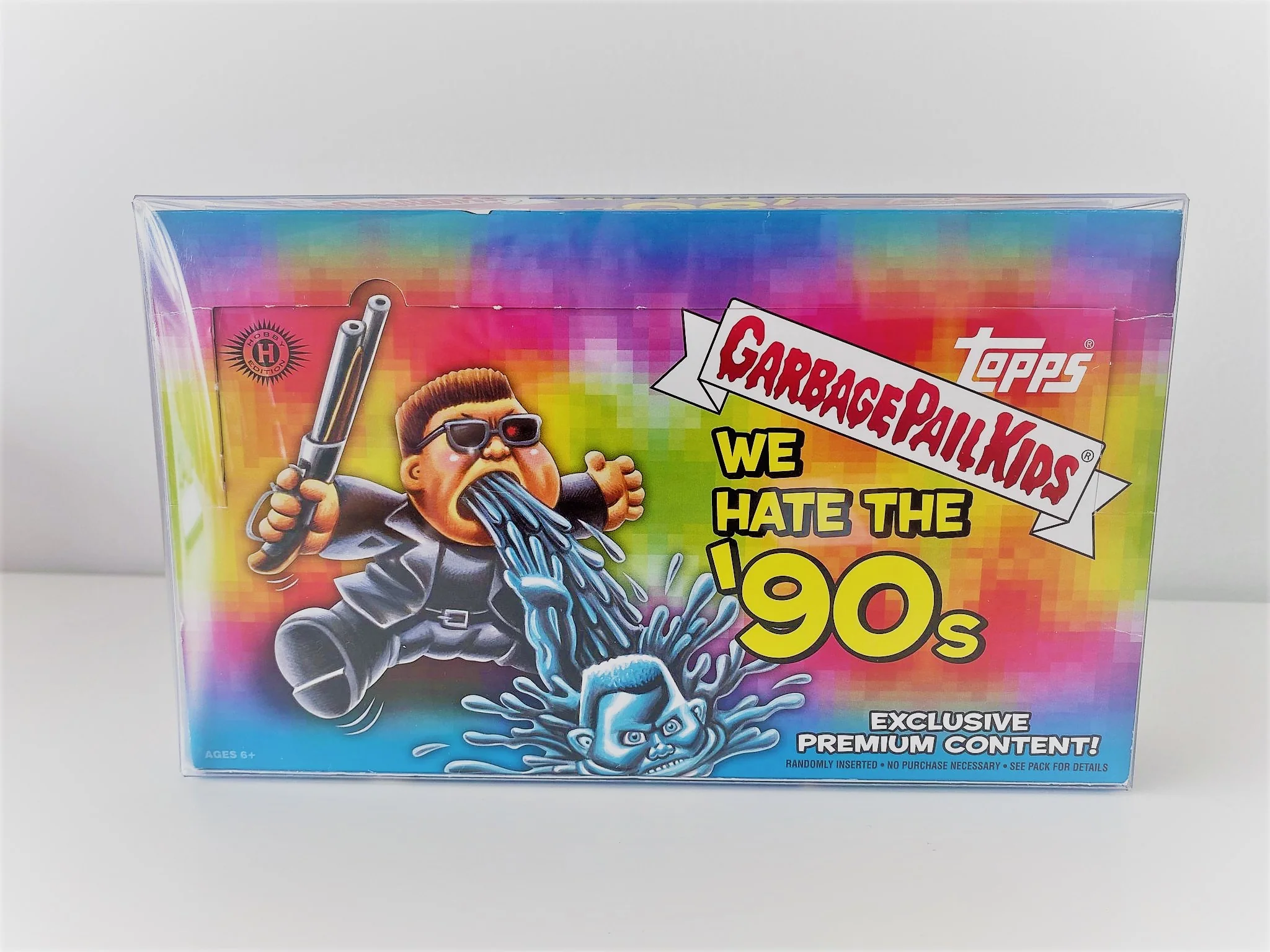 5x Thick Plastic (PET) Protection Boxes For Garbage Pail Kids Collectors Boxes