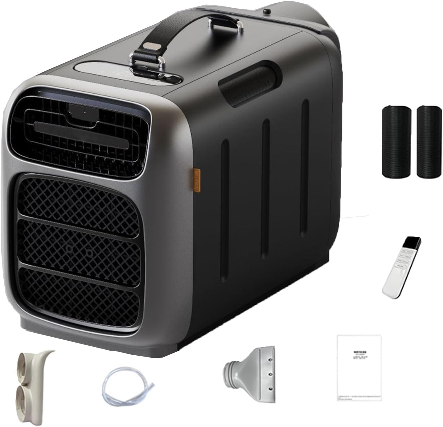 Tragbare Klimaanlage, schnelles Kühlen und Heizen im Freien, 3 Windgeschwindigkeiten, geringer Stromverbrauch, ideal für Camping und Zeltgebrauch